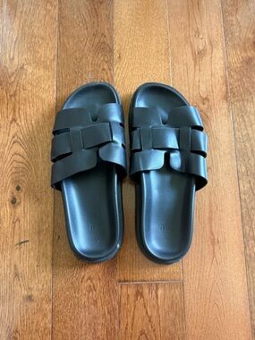 H&M braided black sandals